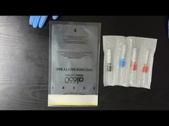 Sacos de transporte de segurança para substâncias de risco biológico UN3373, pré-carregados com uma manga absorvente de 7 ranhuras