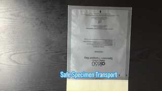 Sacos para transporte de amostras