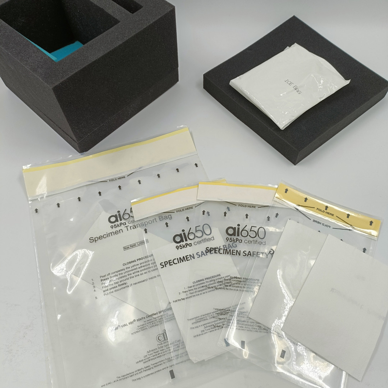 4 sacos de Mil Seal Top Specimen Lab para o preço de grosso de empacotamento de envio dos espécimes