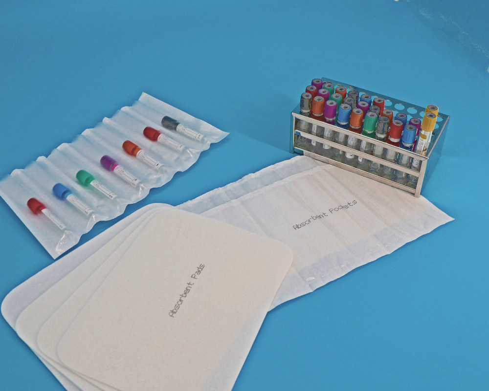 fábrica Ziplock autoadesiva dos malotes do absorvente do sangue do saco do saco do empacotamento plástico do saco do espécime 95kpa