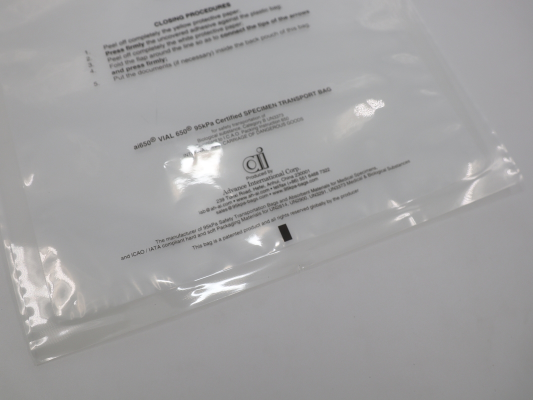 Bolsas de absorção de plástico de 95 KPa 6 x 6 polegadas 240 ml e almofadas de absorção Cor Branca