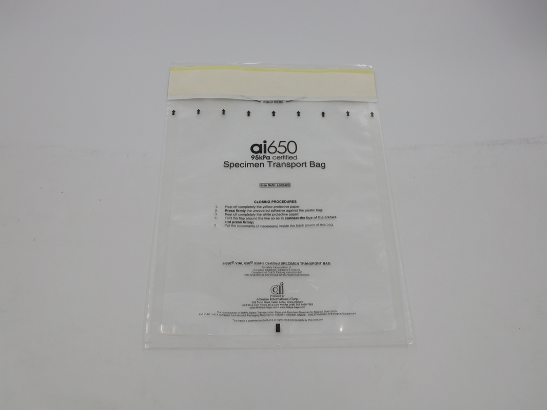 Bolsas de absorção de plástico de 95 KPa 6 x 6 polegadas 240 ml e almofadas de absorção Cor Branca