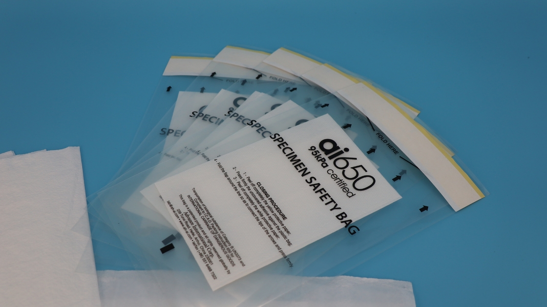 AI650 Sacos descartáveis de amostras de animais de estimação/PE 95kpa para hospitais ou laboratórios