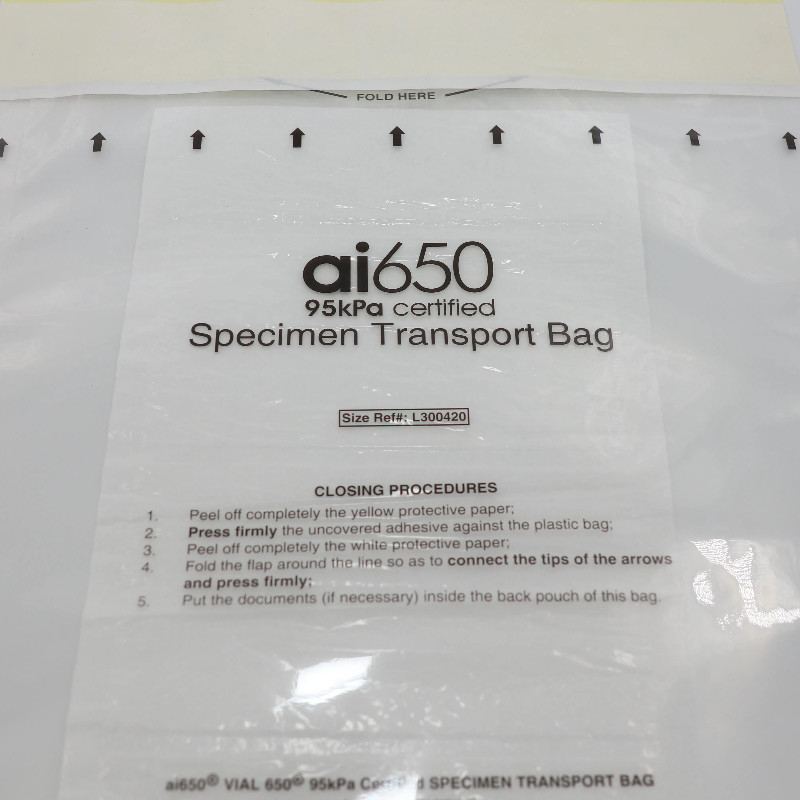 # L30042095 Sacos de transporte de segurança KPa para transporte de amostras médicas, clínicas ou diagnósticas OD 300 mm X 420 mm