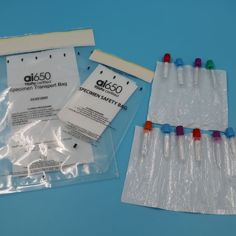 Kit de transporte de amostras de laboratório de grau médico 95 kPa validado para entrega segura de amostras