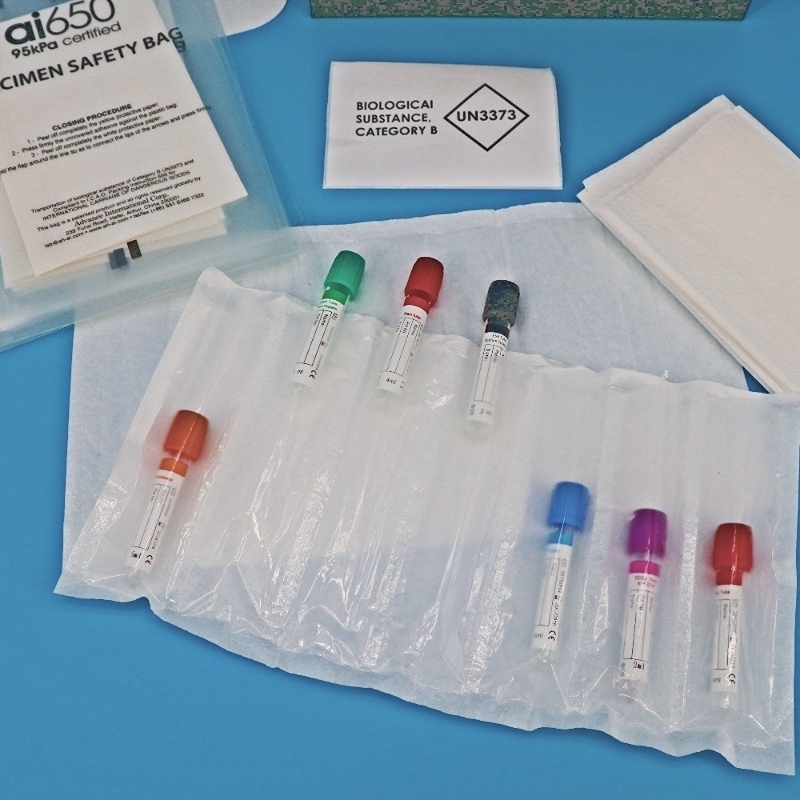 Pads e Bolsas Biodegradáveis de Absorventes para Uso Médico com 550 ml de Absorção e 330 mm x 170 mm de Tamanho