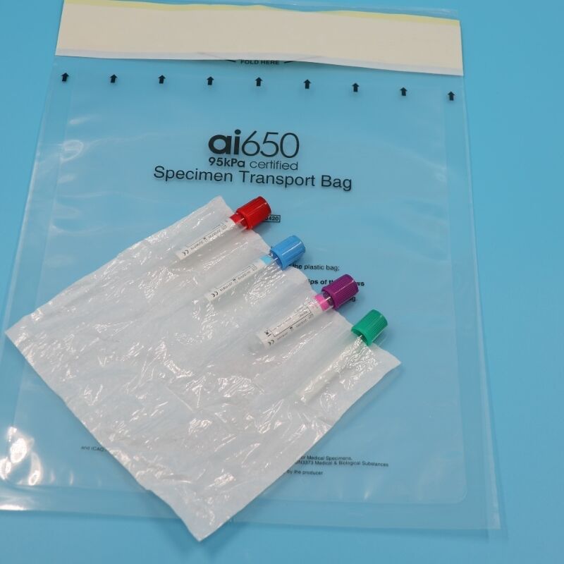 Kit de recolha de amostras de sangue médico de alta qualidade com sacos de transporte absorvente de fabricante confiável