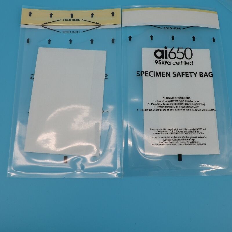 Kit de transporte de amostras laboratoriais e médicas - Bolsa de segurança à prova de vazamentos 95kPa para sangue, amostras patológicas
