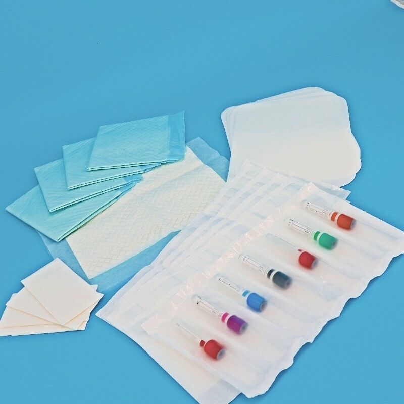 UN3373 Biohazard Cat B Specimen Transport Bag Medical Packaging Absorbent Pocket Sleeve For Safe Sample Transport 95kPa Leak-Proof For Labs