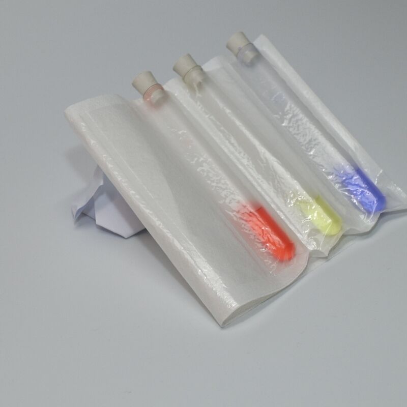 Absorventes de bolso Médico Absorventes com ranhuras e suporte de tubos de absorção Pads de absorção estéreis para uso laboratorial e médico