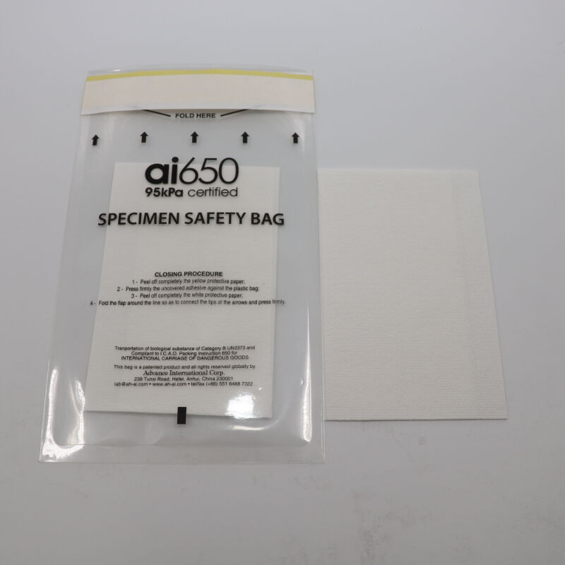 Saco para Coleta de Material Biológico Saco para Transporte de Material Biológico Saco para Transporte de Material Biológico, Saco para Transporte de Material Biológico com Fecho Zip Biohazard para Uso Hospitalar e Laboratorial