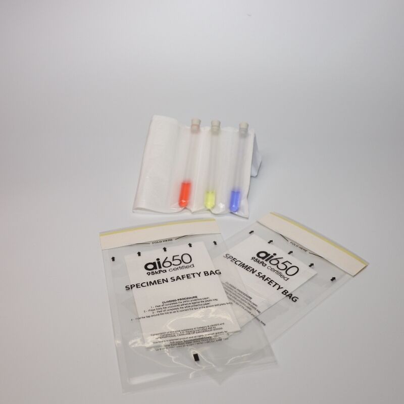 Pad absorvente de transporte de amostras descartáveis e fornecedor de bolso de transporte de amostras