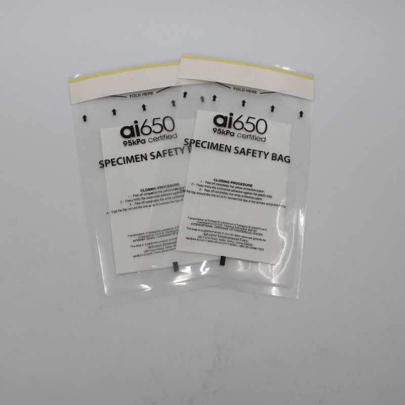 4/7 Slotted Absorbent Pocket Sleeve Disposable Medical Grade For Specimen & Sample Transportation (Espoletado absorvente de bolso)