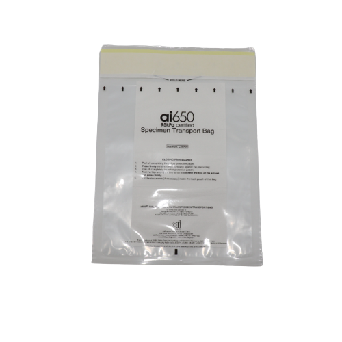 Laboratório Médico 7 Caixa de bolso absorvente de baía para transporte de amostras