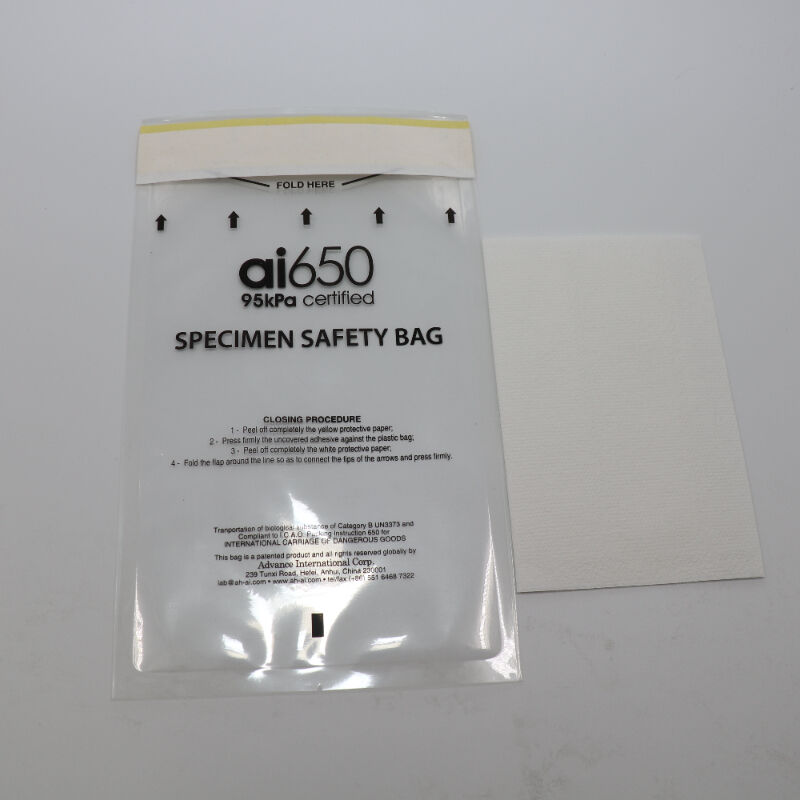 Manteiga de bolso absorvente multi-dimensional que cabe em 4 ou 7 tubos de amostra, design de contenção de vazamento