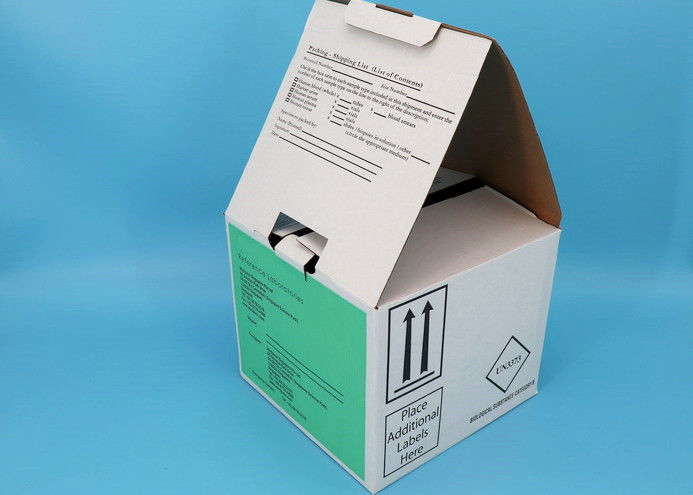 Caixas de transporte de amostras de laboratório médico para ensaio de coagulação / caixas especializadas para transporte